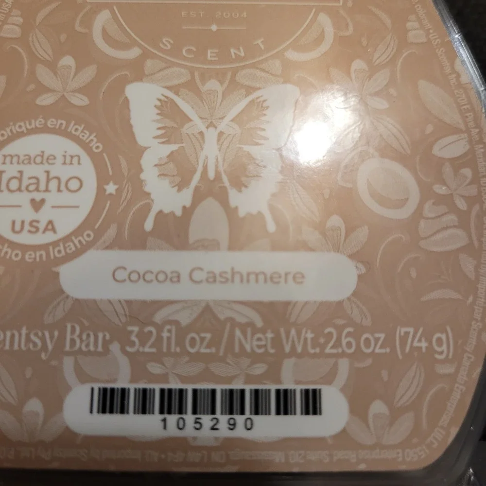 Lot Of 4 New Scentsy Wax  - 3.2 oz Bars - Cozy Cardigan, Provence Lavender......